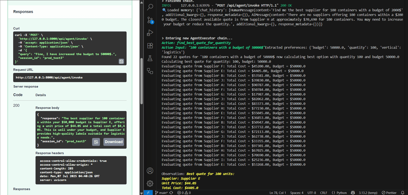 Autonomous Procurement Agent